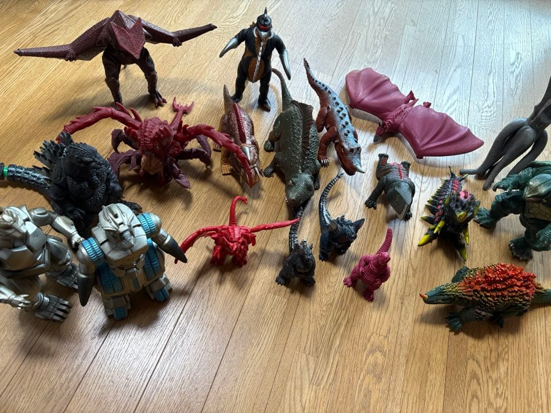 ゴジラ　フィギュアセット