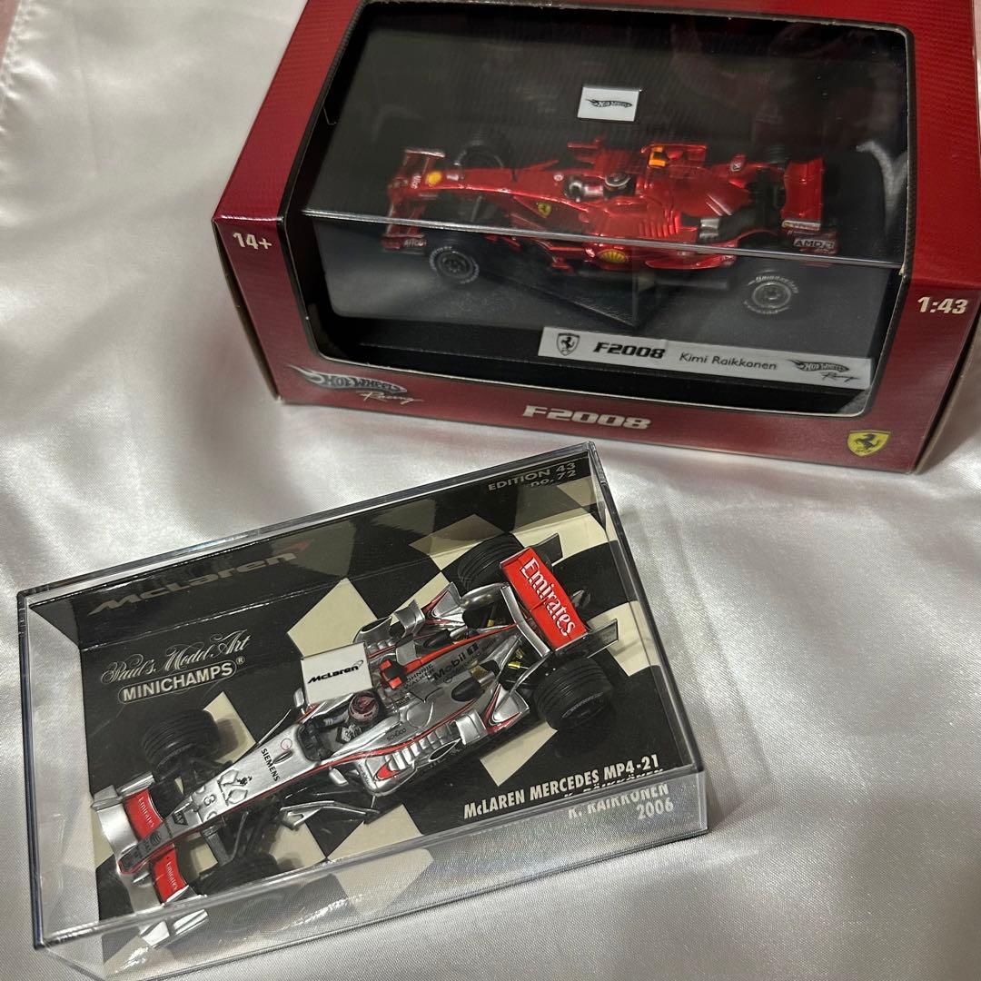 minichamps HotWHeeLS ライコネン 1/43 ミニカー