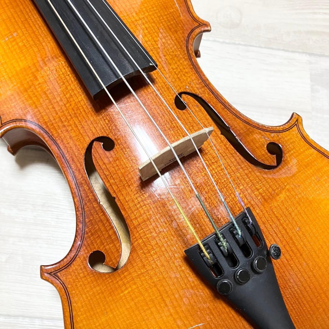 【中古良音】HORA reghin 1/2サイズ　バイオリン　美品　良音