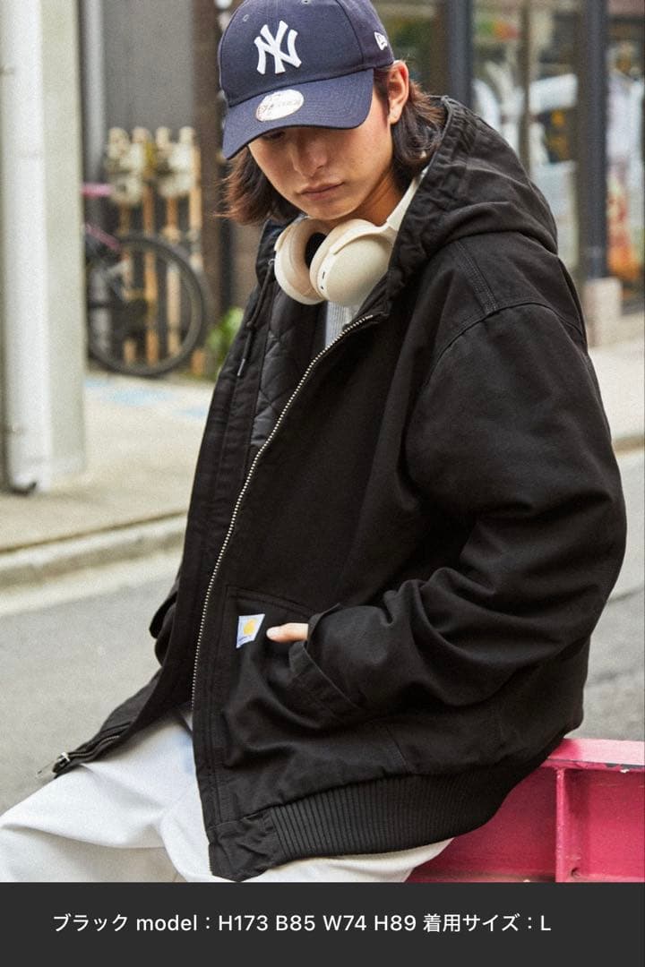 【ストロー 】carhartt アクティブフードジャケット