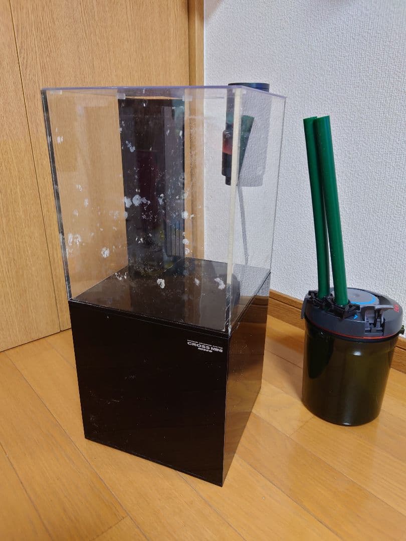 月下✩大人気✩ニッソークロスミニ小型オーバーフロー水槽メンテ楽々セット