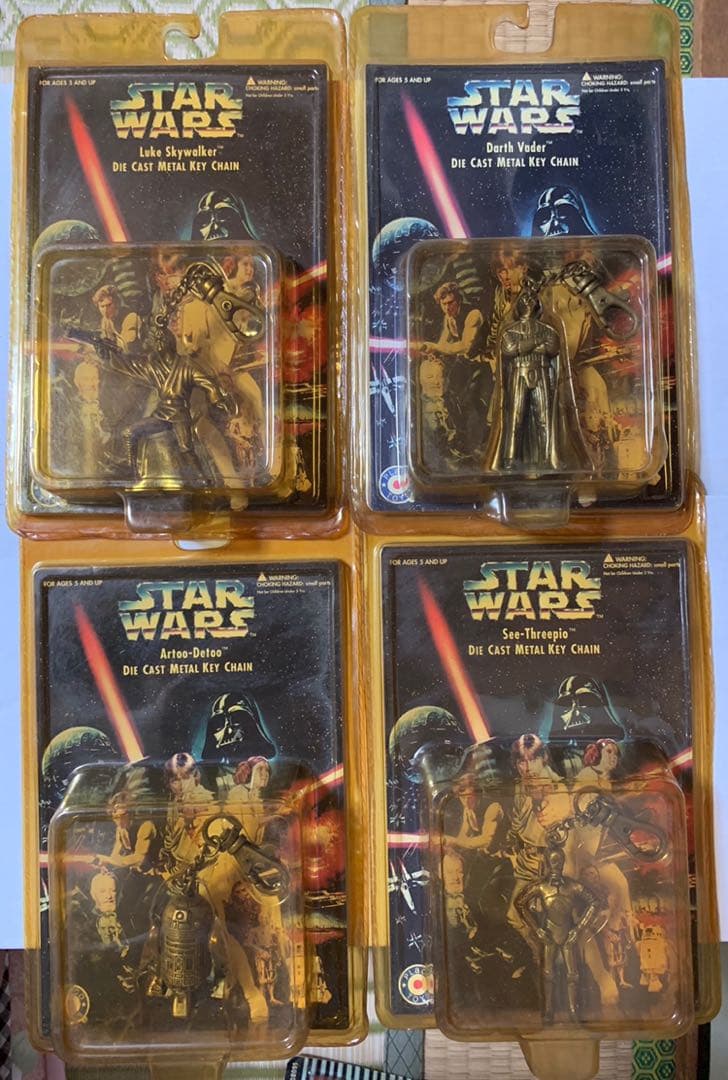 スターウォーズ キーホルダーフィギュア全8体セット