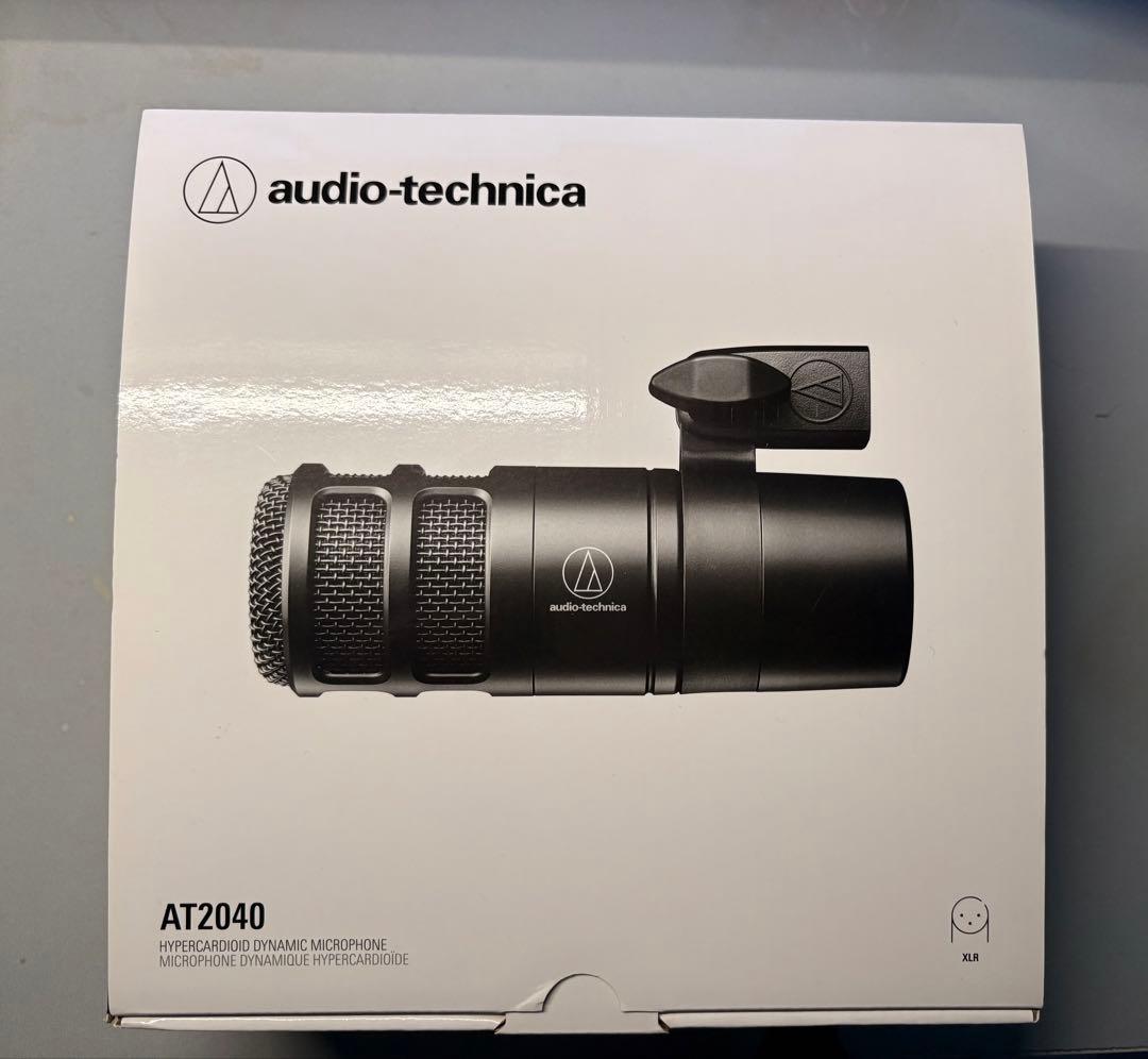 audio-technica at2040 XLR ダイナミックマイク おまけ付
