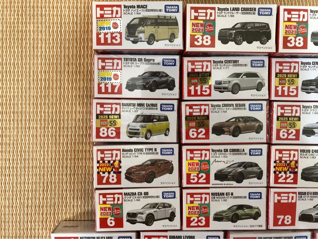 【全て新品未開封】トミカ初回仕様、廃盤品、限定品全30台！！
