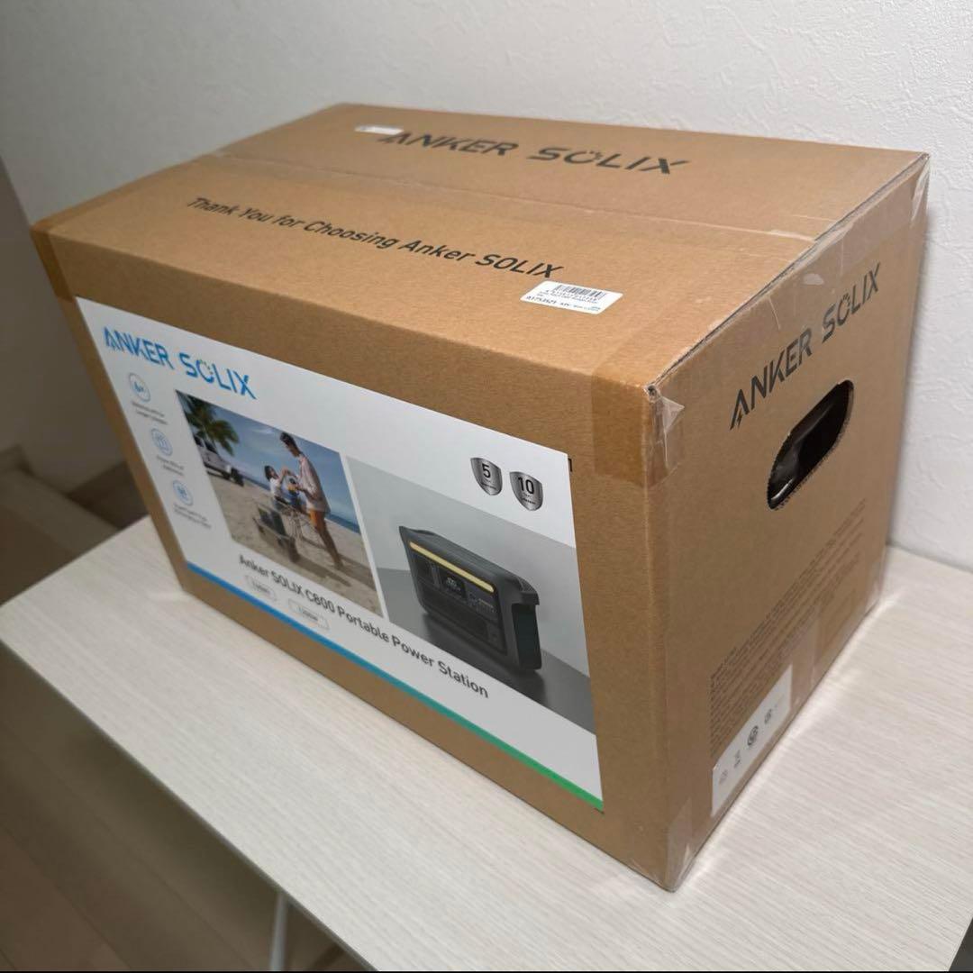 【新品・未開封】ANKER SOLIX C800 ポータブル電源