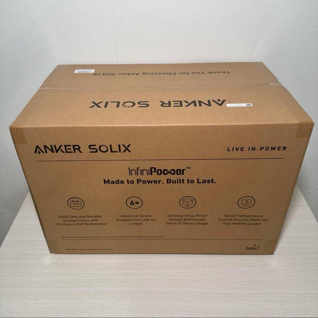 【新品・未開封】ANKER SOLIX C800 ポータブル電源