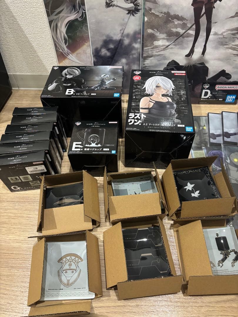 NieR:Automata 一番くじ　B賞D賞E賞F賞G賞H賞ラストワン賞