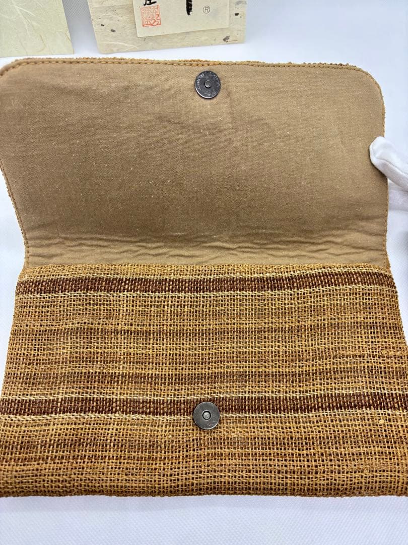 #出羽の織座 榀布 卓布・小物入れセット　S-1