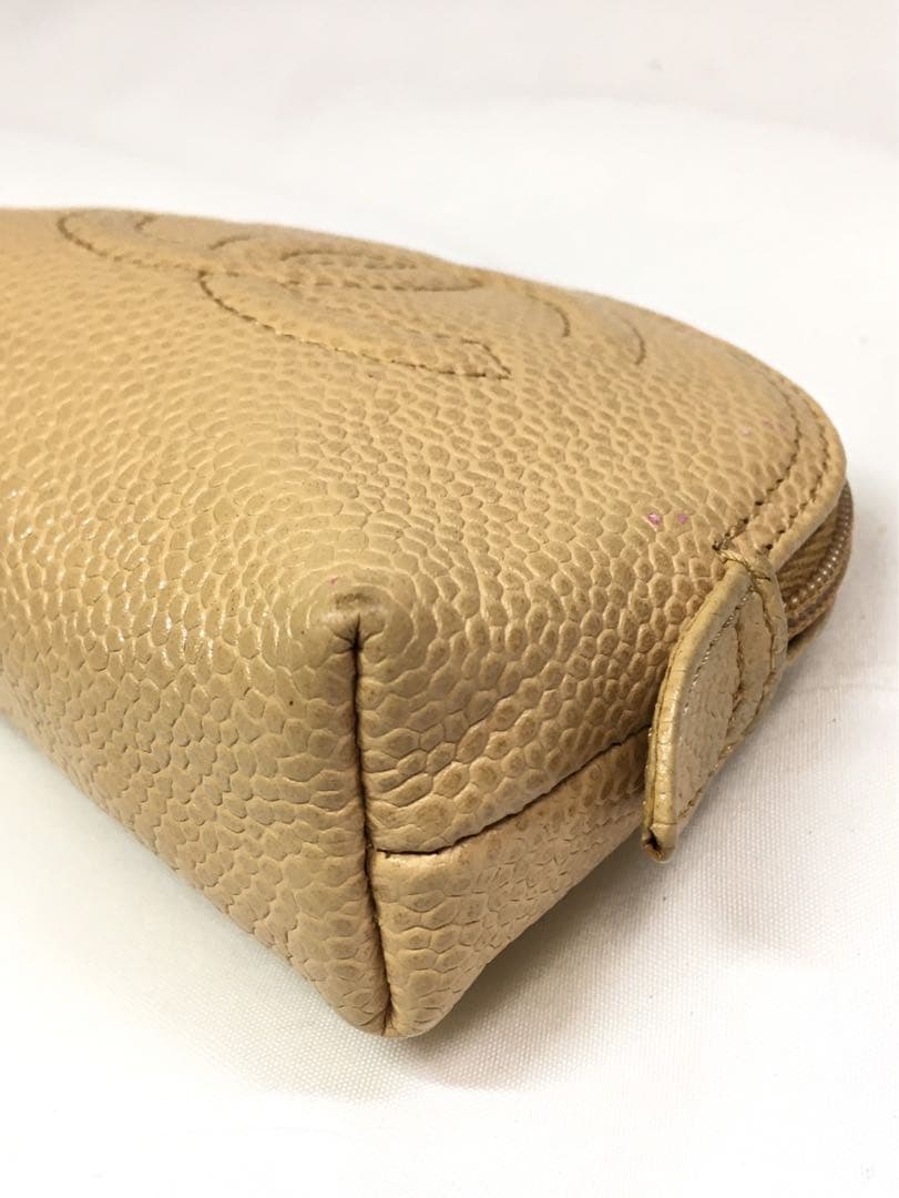 シャネル　キャビアスキン　ケース