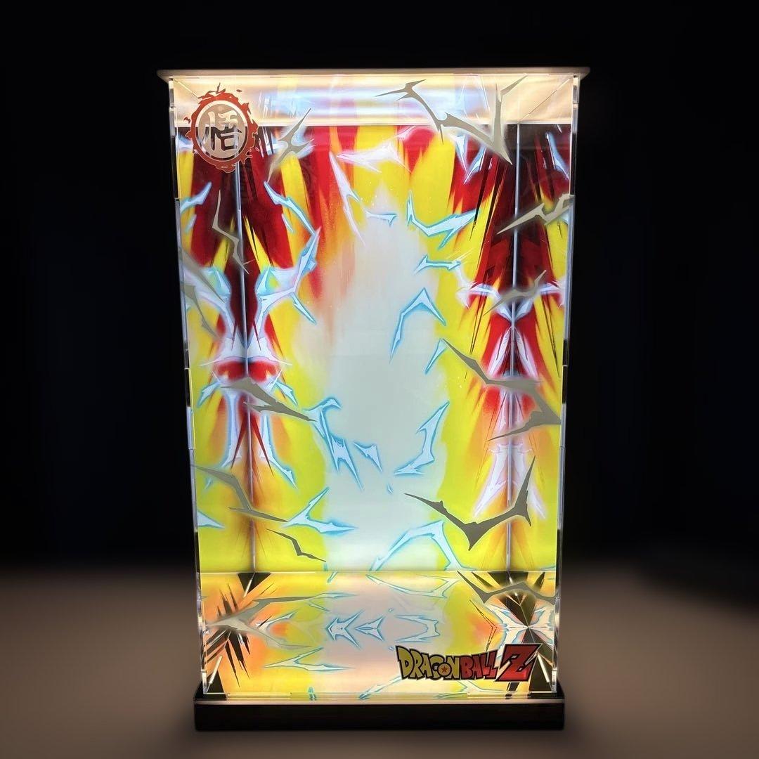 ドラゴンボール　照明付き展示ケース②