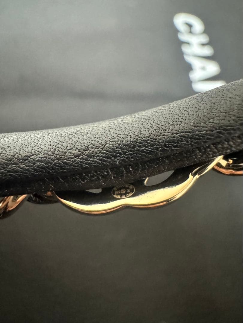 CHANEL カチューシャ　チェーン　ココマーク