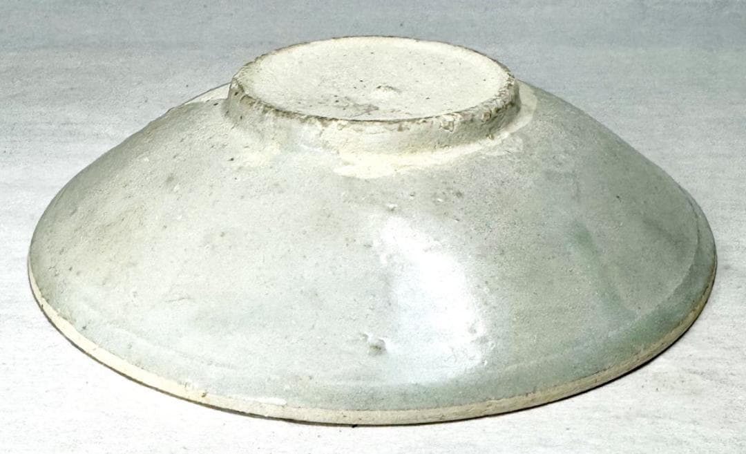 宋時代 青磁茶碗 古美術 時代品 伝世品焼物 歴史唐物 ウブ品 WWTT298