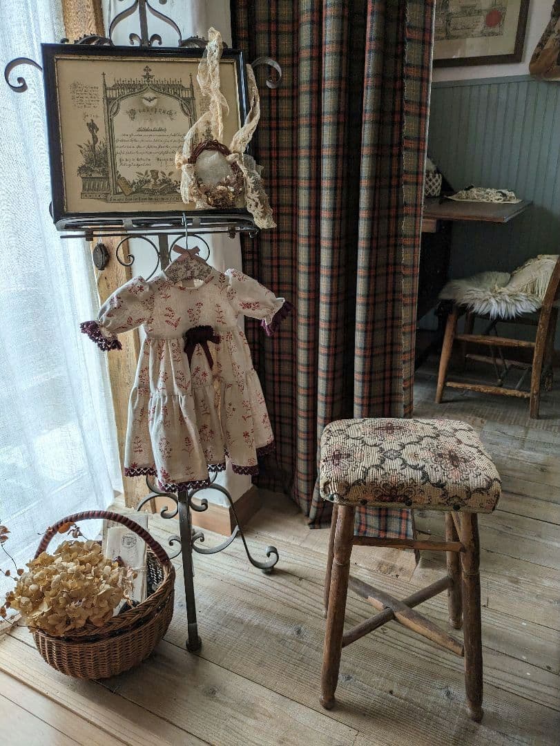 フランス　アンティーク　スツール　椅子