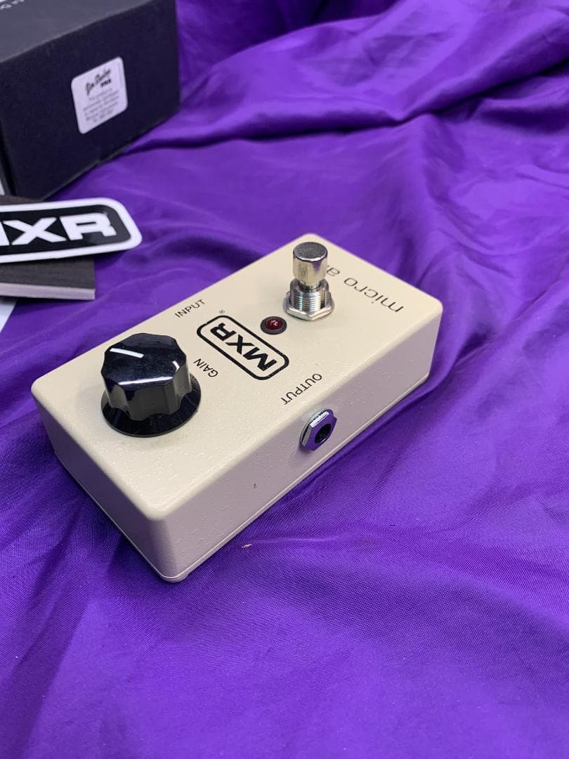 MXR M133 Micro Amp 動作品　わりときれい