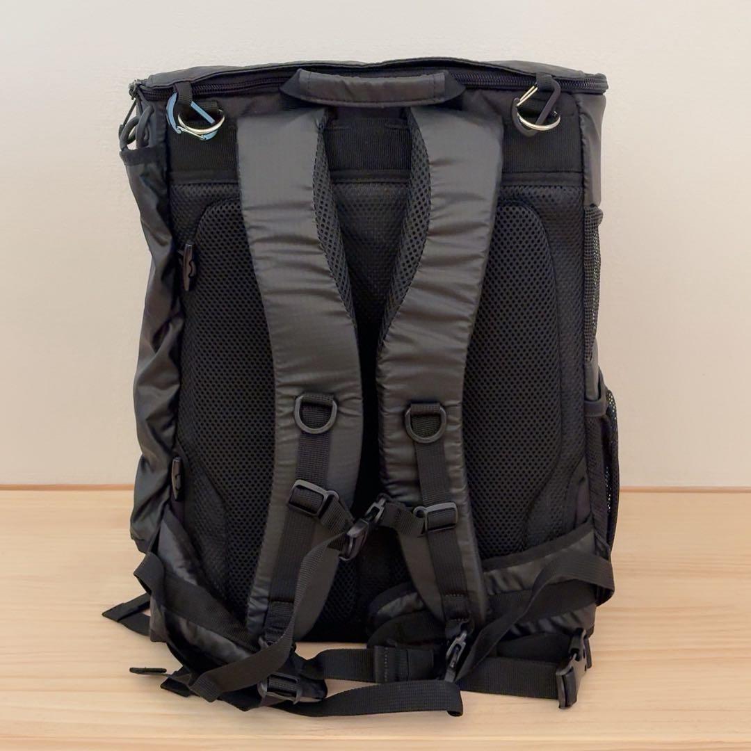 エアバギー 3ウェイバックパックキャリー レギュラー ブラック 黒 リュック 犬