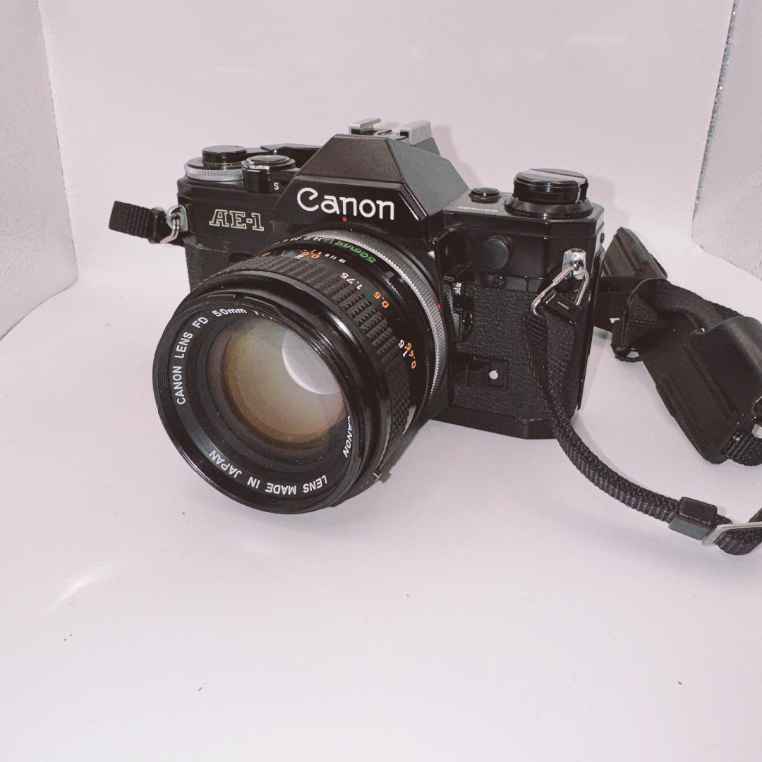 Canon AE-1 ＋FD 50mm 1:1.4 S.S.R C　不動品