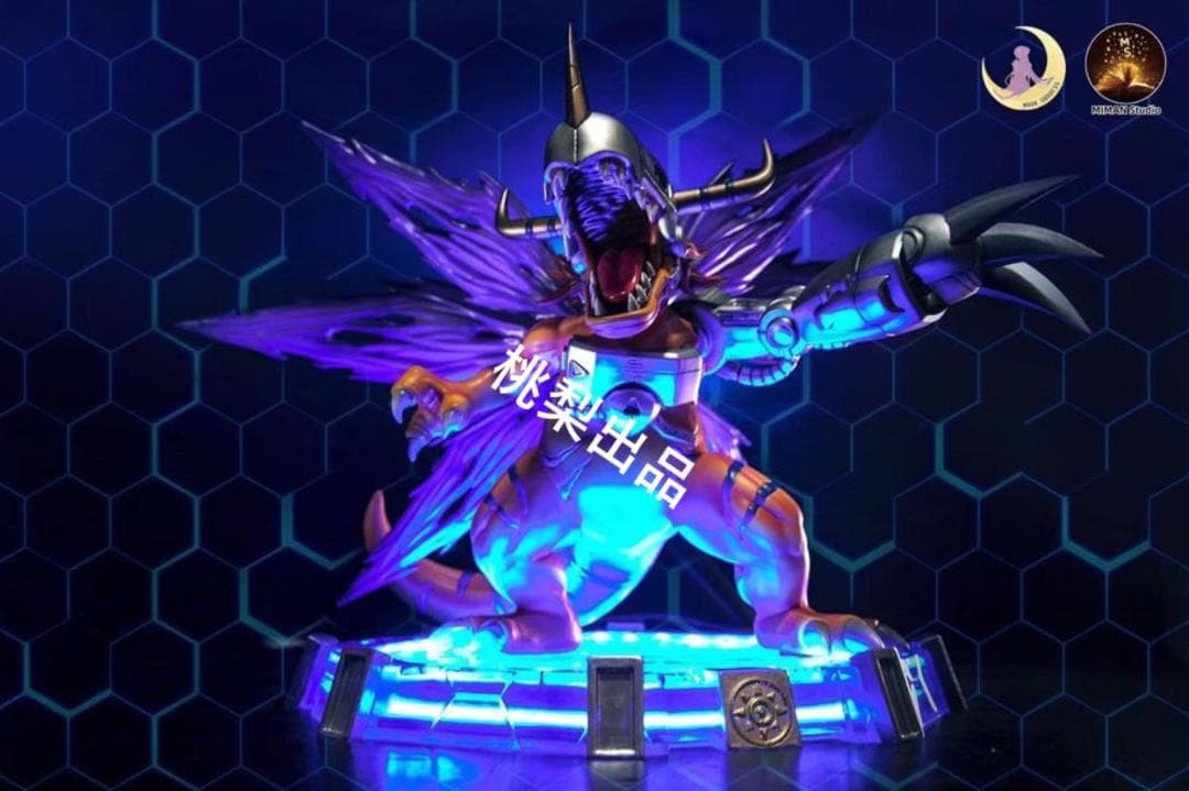 新品未開封『デジモンアドベンチャー』メタルグレイモン ガレージキット スタチュー