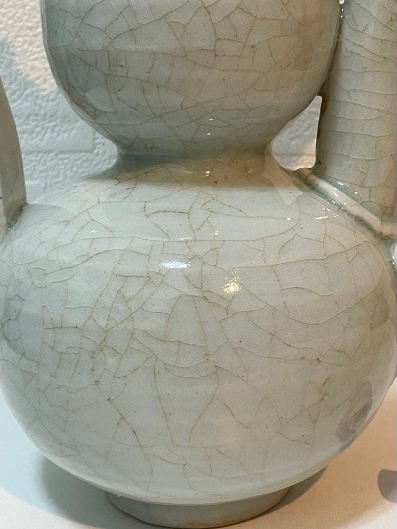 中国 北宋時代 青白磁 执壺 影青水注。