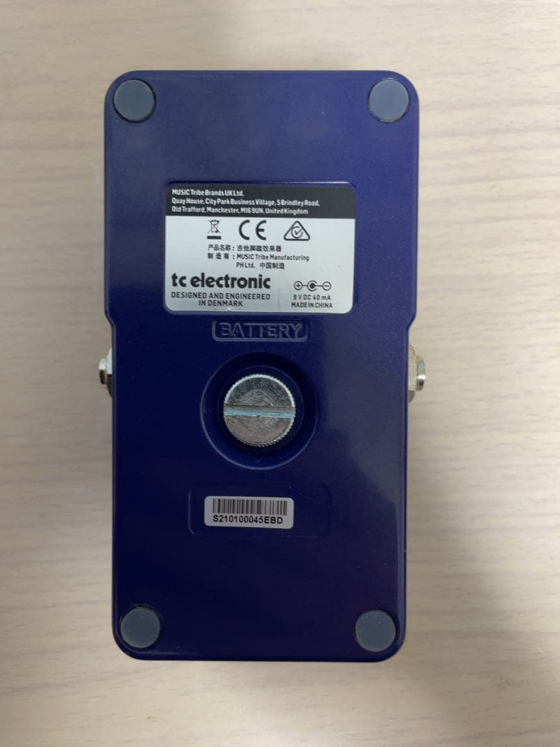 ギター tc electronic MOJOMOJO PAUL GILBERT