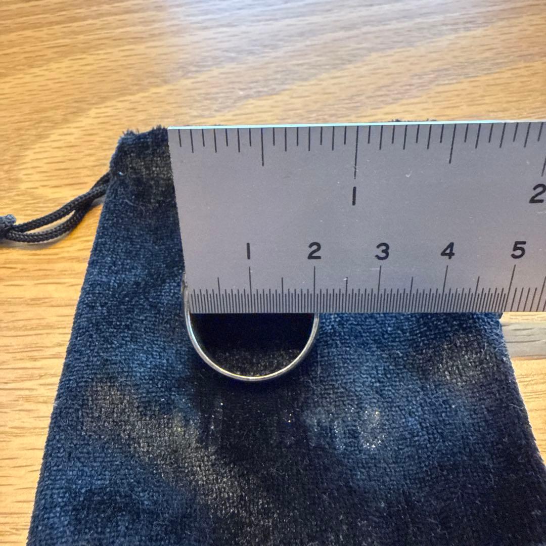 ビザール　琥珀シルバーリング