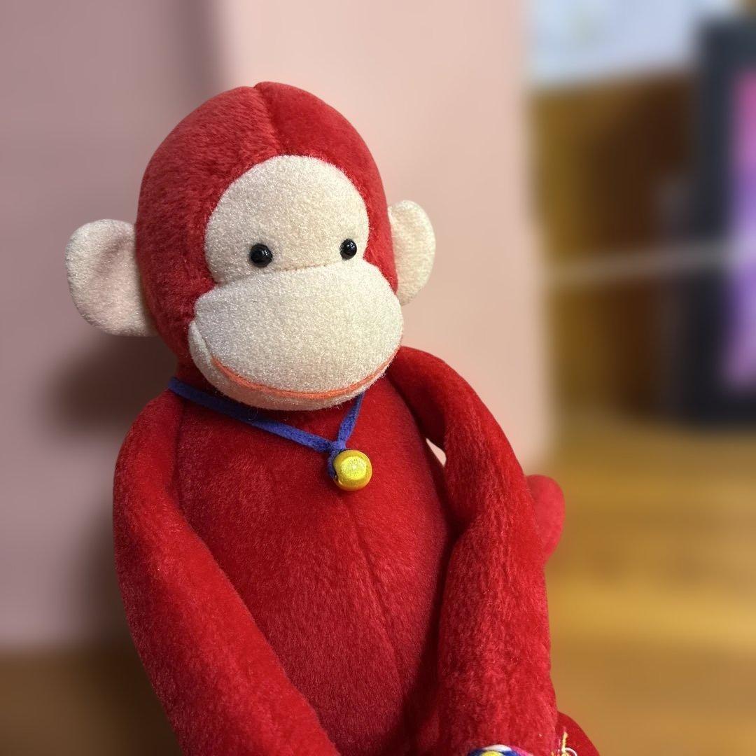 sekiguchi プロミスリング ミサンガ モンキー 赤