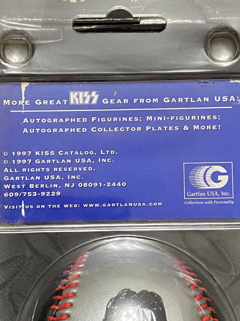 希少‼︎KISS BASEBALL 1997 Gartlan USA製ヴィンテージ