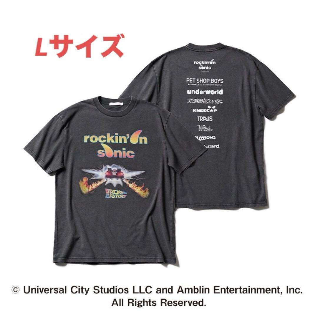 ロキソニ バックトゥザフューチャー rockin'on sonic Tシャツ