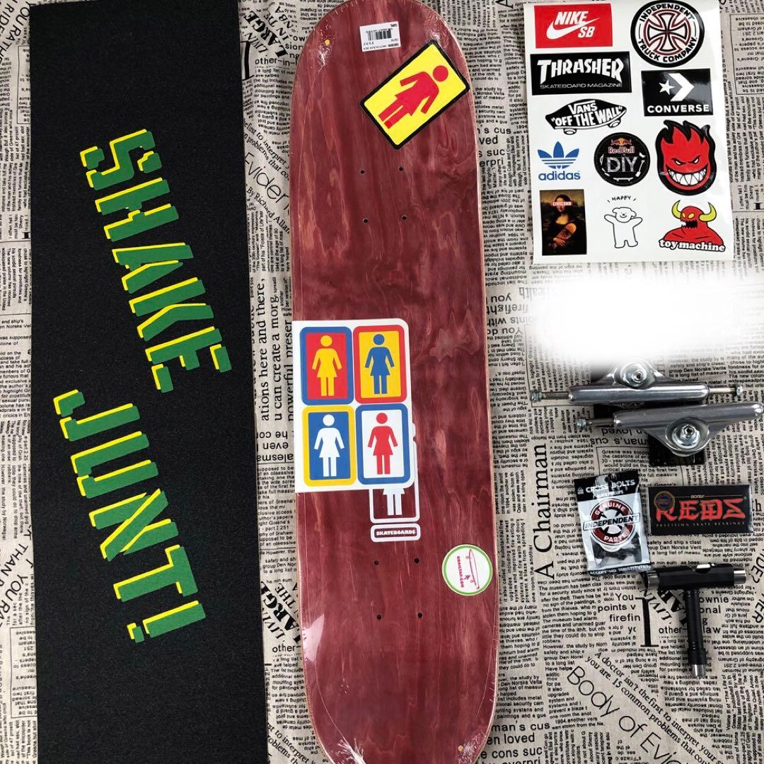 スケボー デッキデッキ セット 8.0