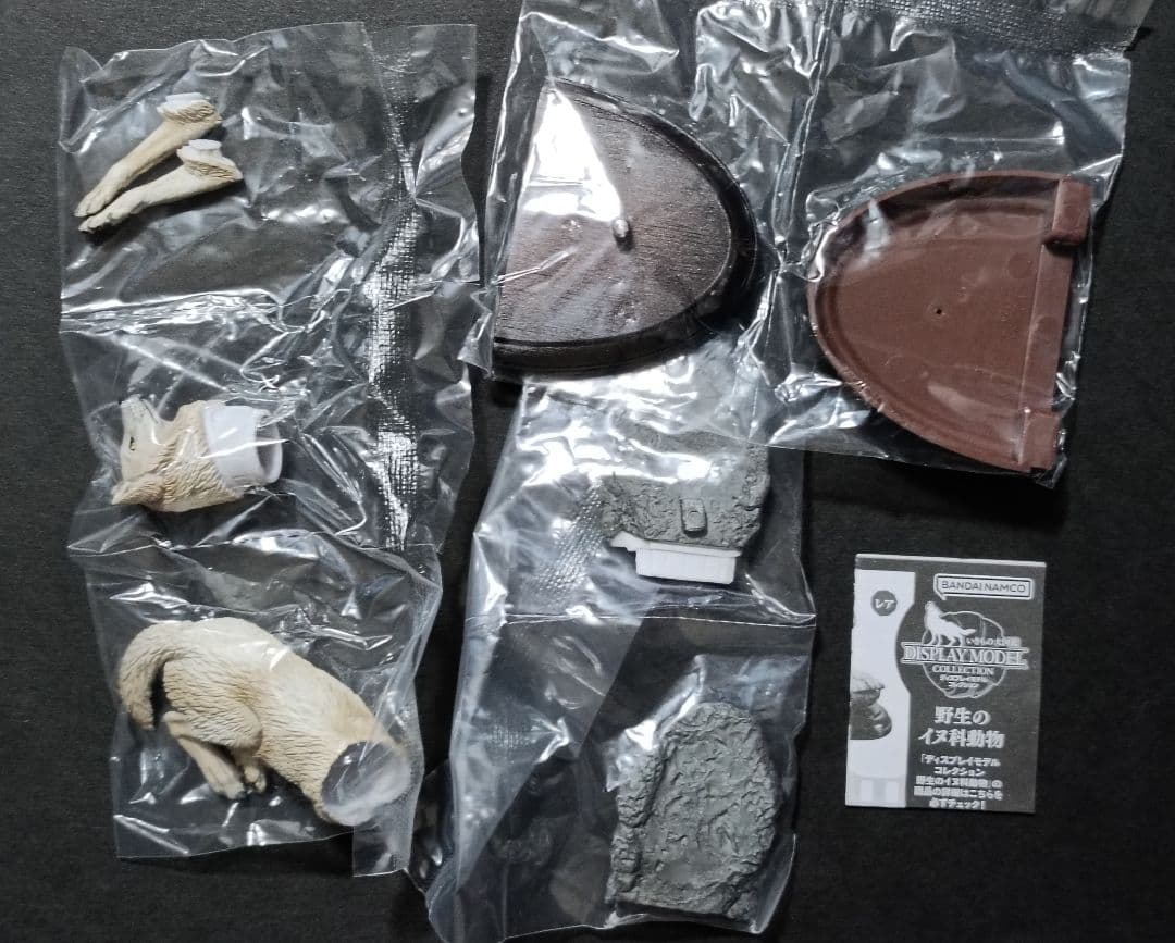 新品未開封 全4種コンプリート 野生のイヌ科動物 いきもの大図鑑