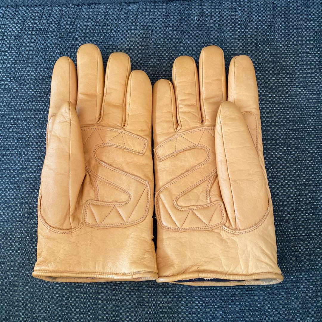 週末迄　schott ショット WINTER GLOVE キャメル グローブ