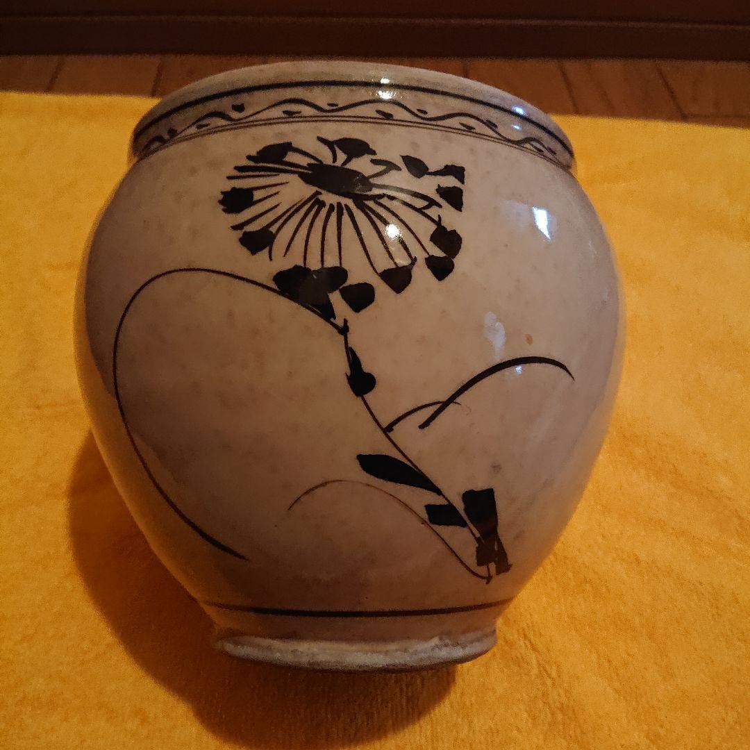 李朝、壺。小壺