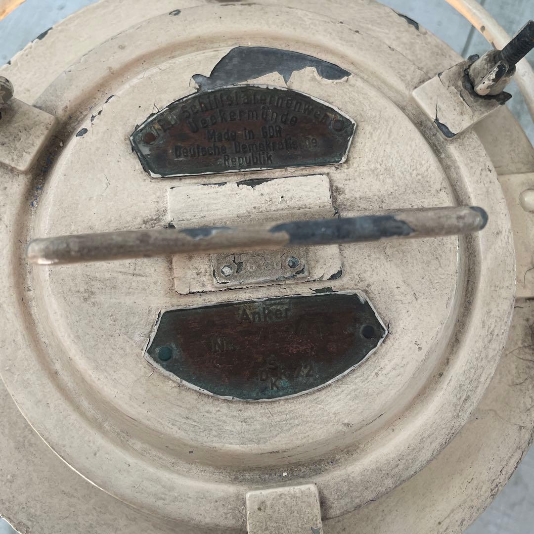 船尾燈　船用照明　マリンランプ　昭和レトロ アンティーク照明　海外使用　大きめ