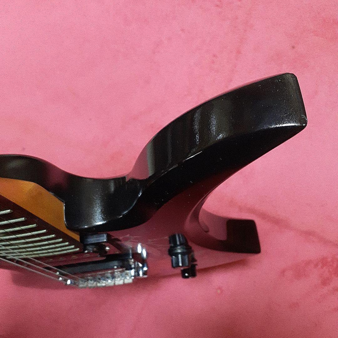 【良・美品】薔薇髑髏ペイント・hideモデル。モッキンバードエレキギター。