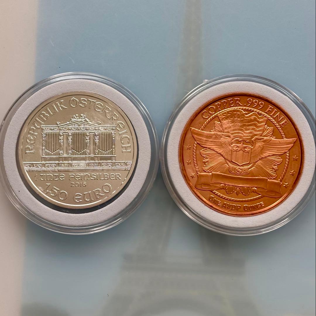 （新品）オーストリア ウィーン・フィル・メイプルメイプルリーフ ブロンズ