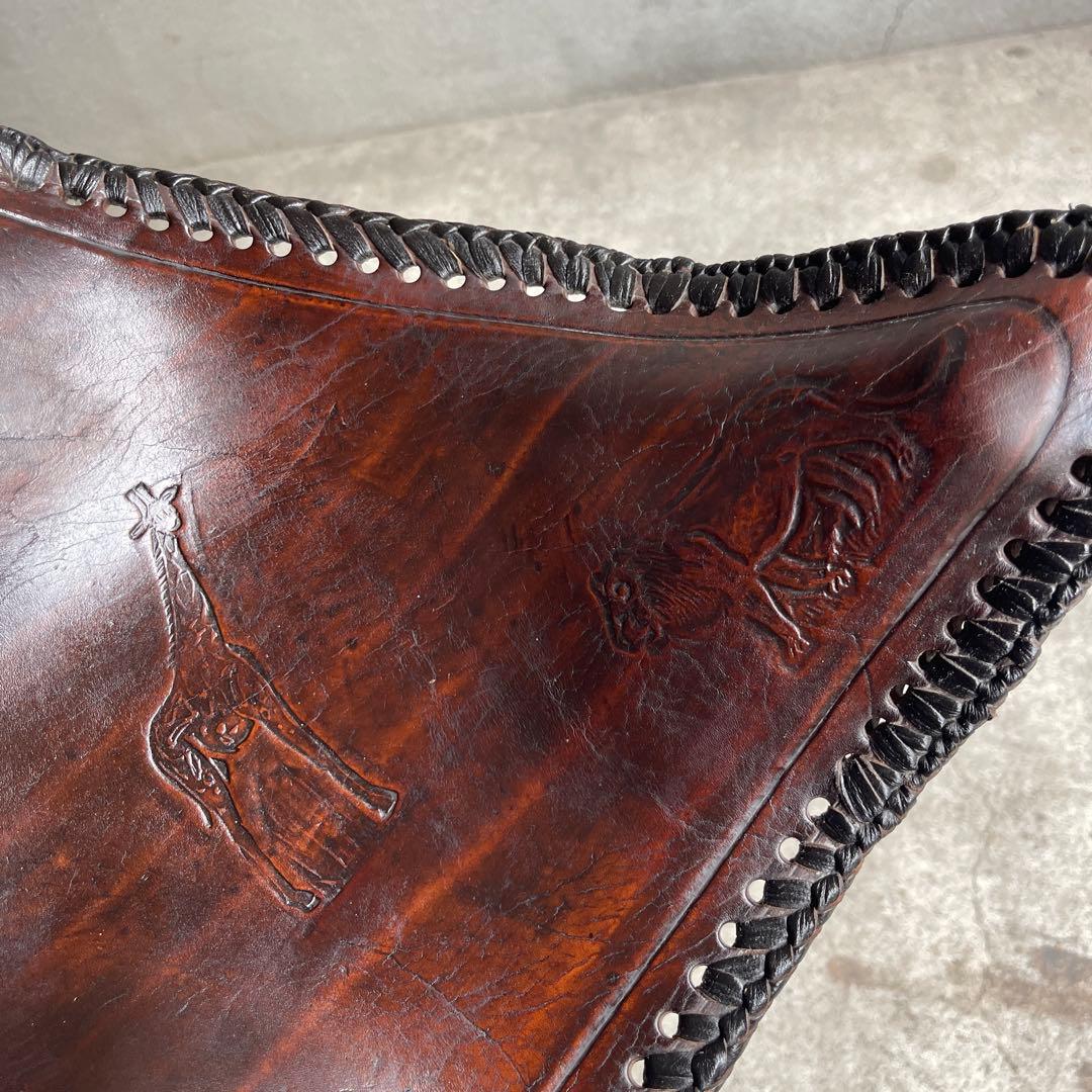 美品　オールドビンテージ　ハンティングチェア　折り畳みチェア