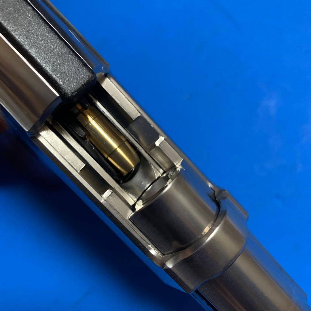 ⭕️★マルシン ワルサーP38ニッケルフィニッシュ ABS樹脂製 未発火モデルガン