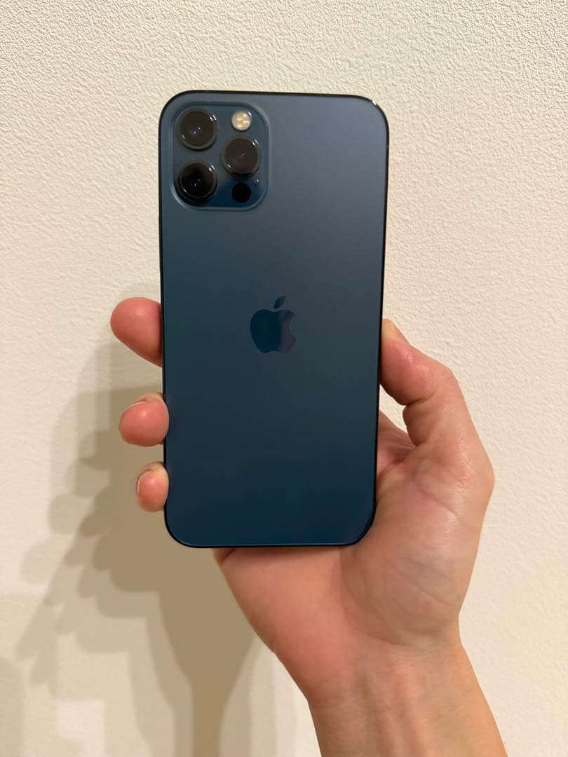 【美品】Apple iPhone12Pro パシフィックブルー SIMフリー