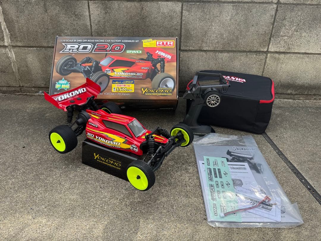 ヨコモRO2.0 サンワプロポ　ブラシレス仕様　プロポケース無し付属しません