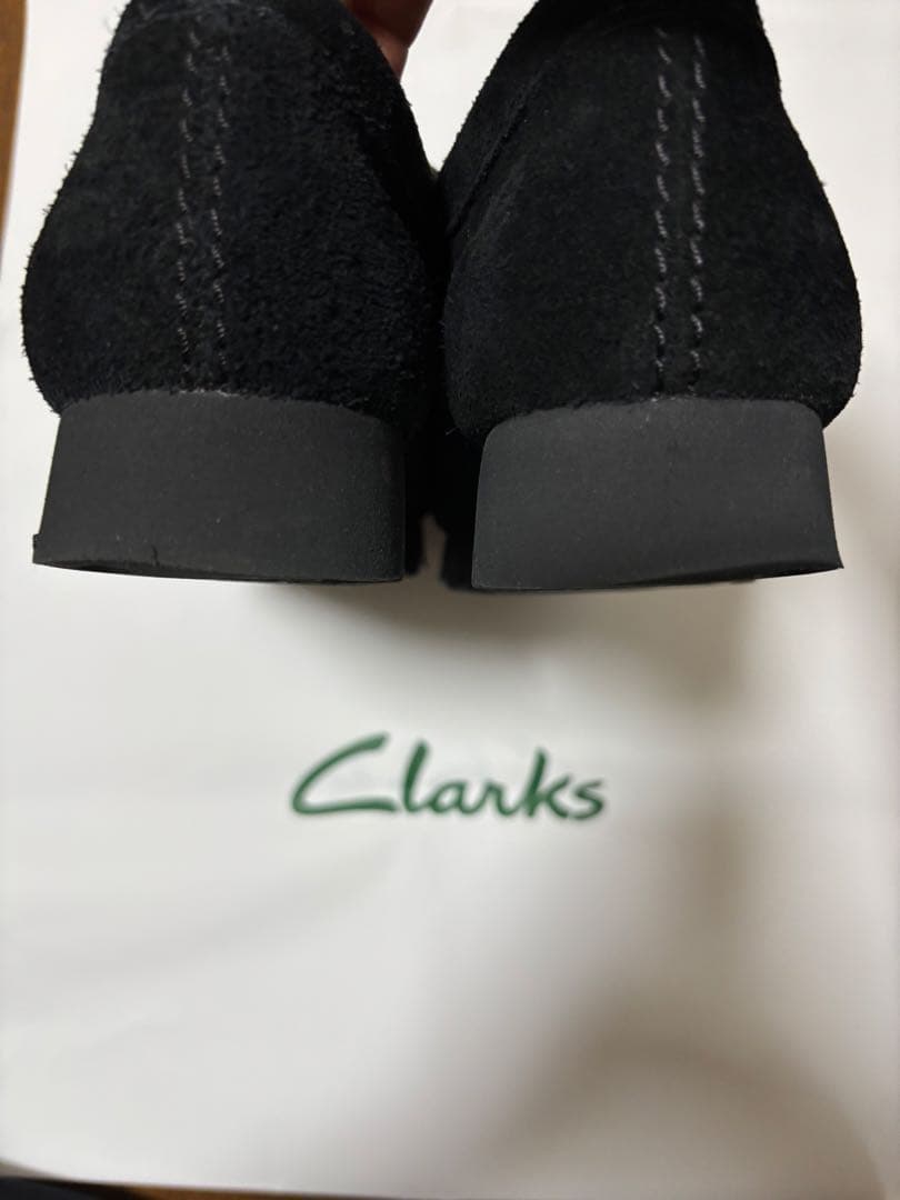 Clarks ワラビー　GORE-TEX 黒
