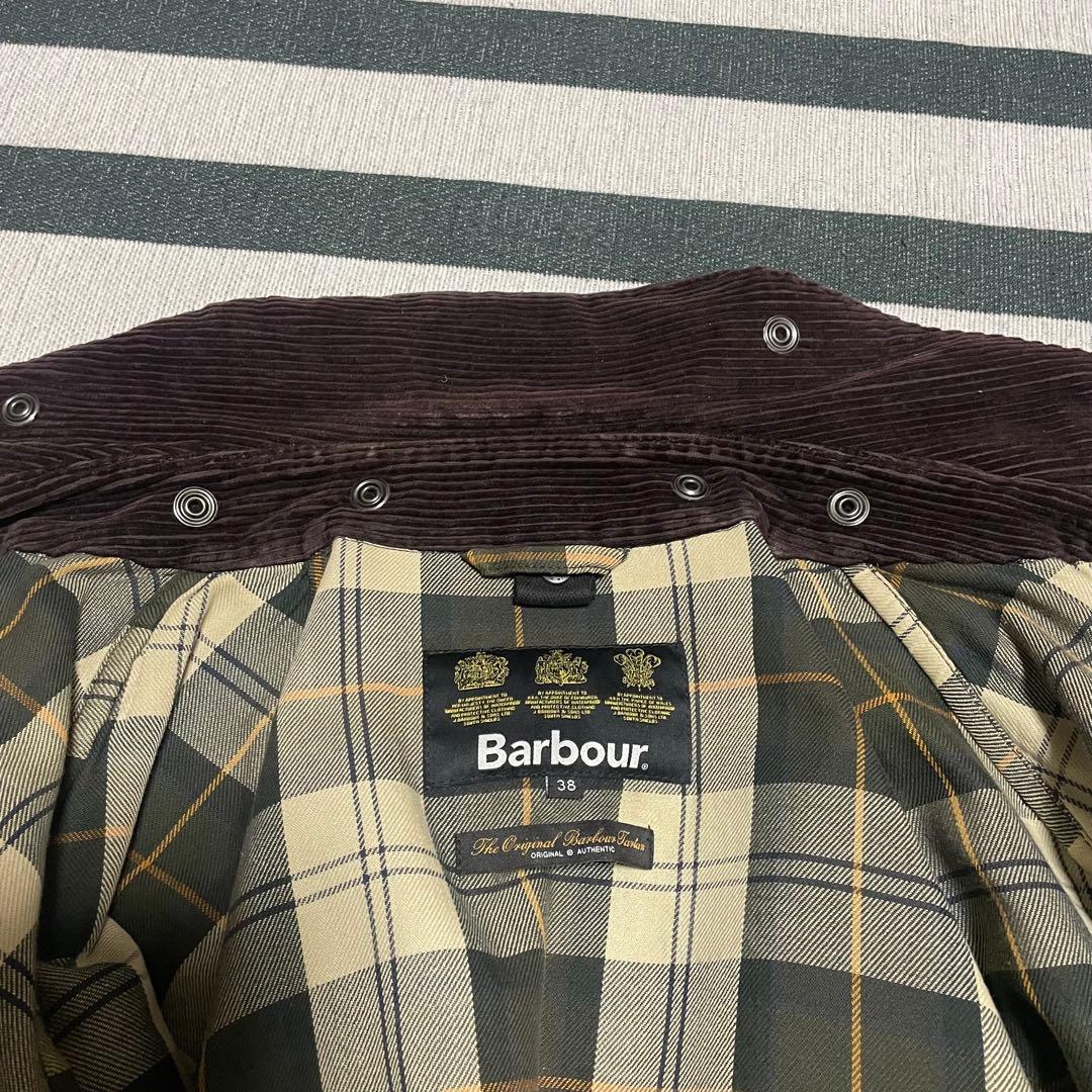 バブアー　ウォッシュドビデイル　SL セージ ビームス別注