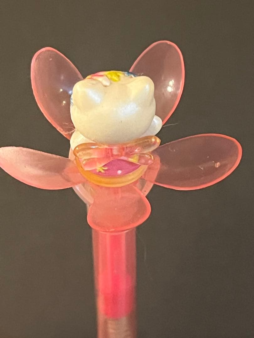 ハローキティ フェアリーキティシャーペンちょうちょ　花