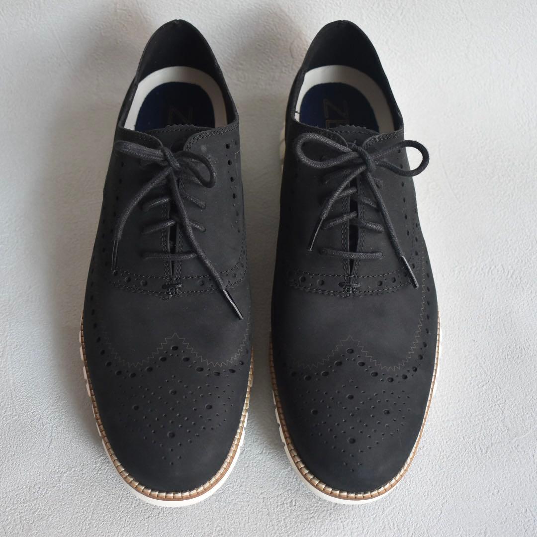未使用級Cole Haan ゼログランド ウィングチップ　オックスフォード12W
