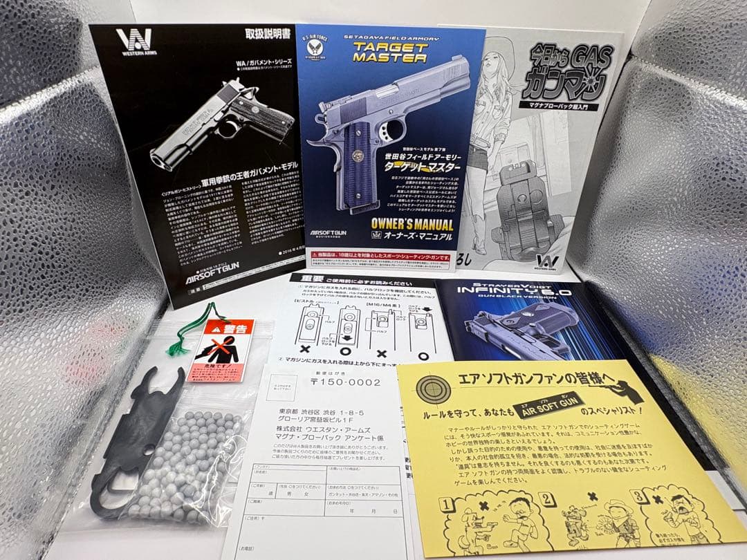 美品　WA 世田谷フィールドアーモリー　ターゲットマスター　ガンケース　限定