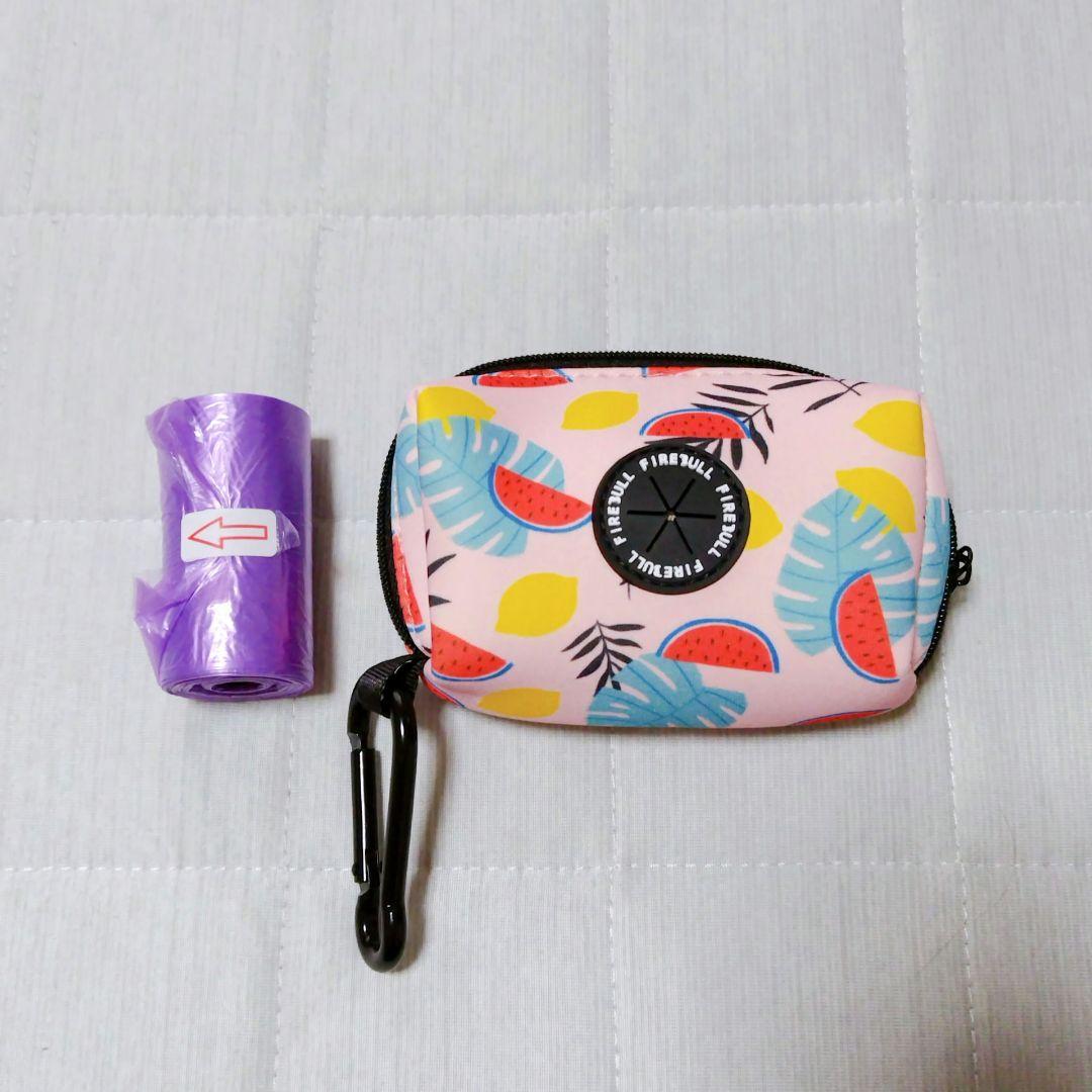 残り１点✨お散歩 トイレ袋 消臭ポーチ ハンズフリー