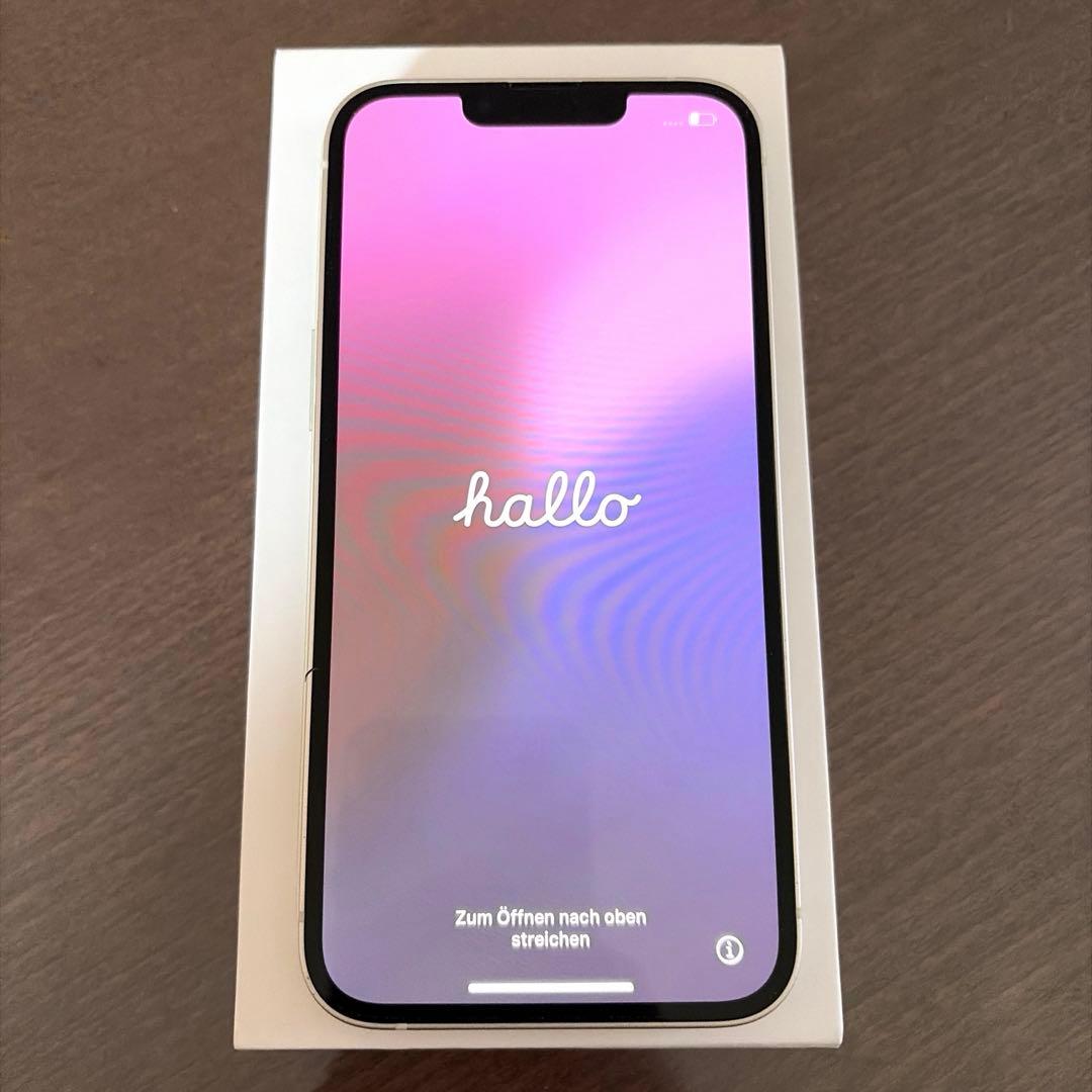 Apple iPhone 13 スターライト 128GB【動作確認済み】