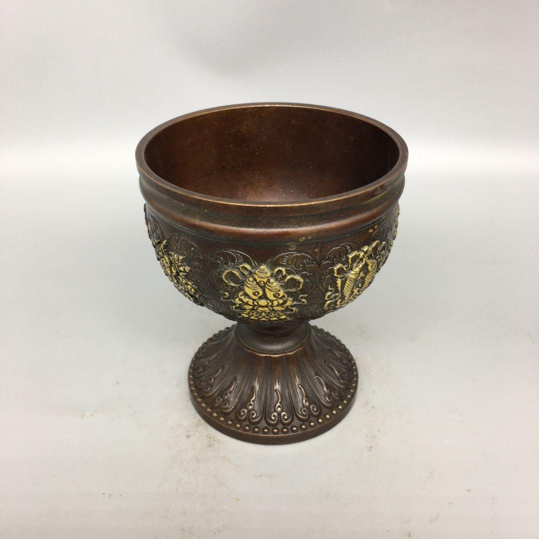 銅器 香薫炉 八宝吉祥香炉 供養薫香炉 香道具 装飾品 工芸品 置物