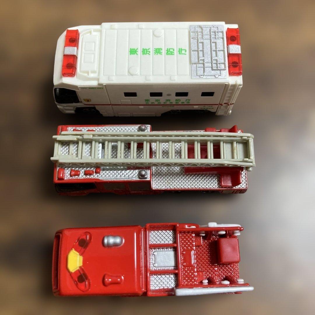 トミカ　消防署セット