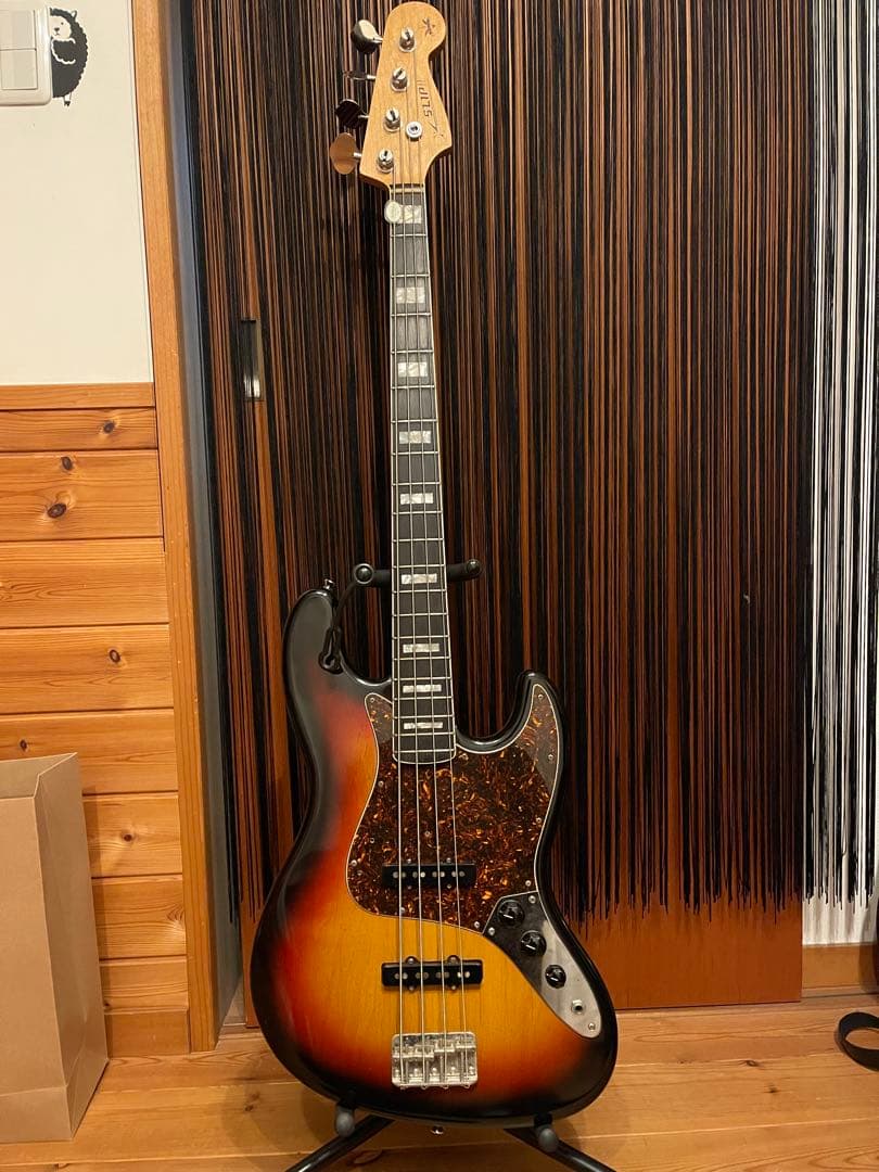 SLIP Jazz Bass ジャズベース　マダガスカルローズ 指板　ベース