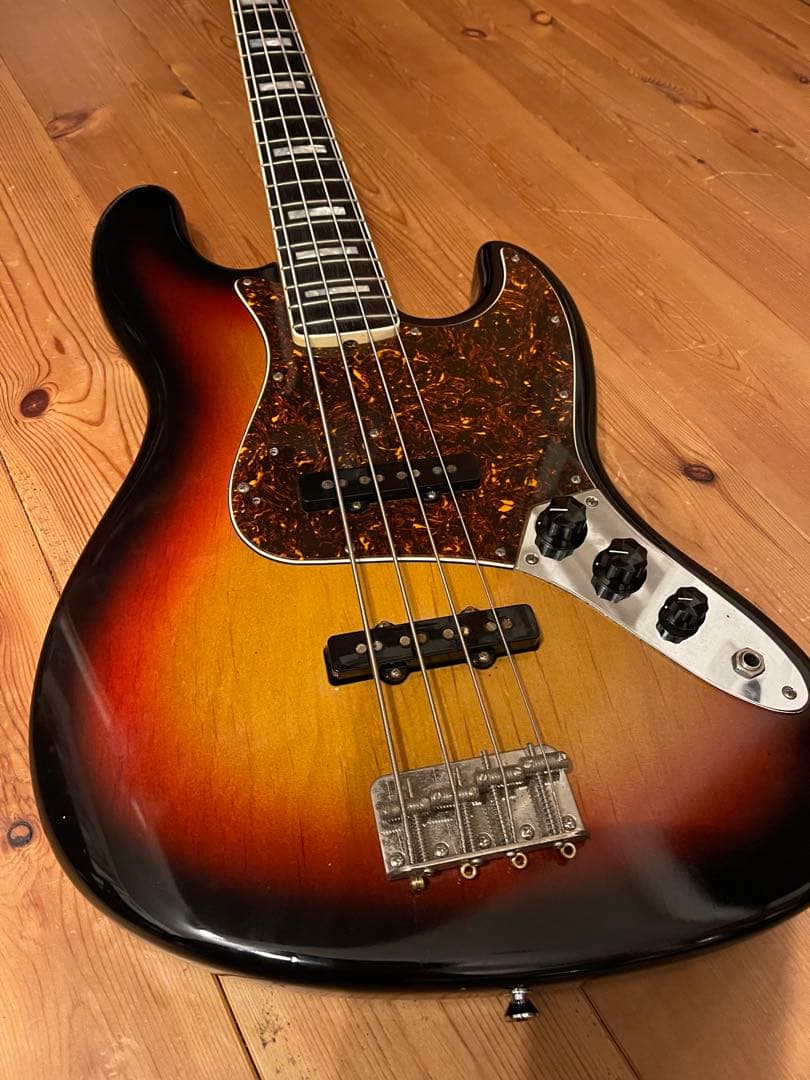 SLIP Jazz Bass ジャズベース　マダガスカルローズ 指板　ベース