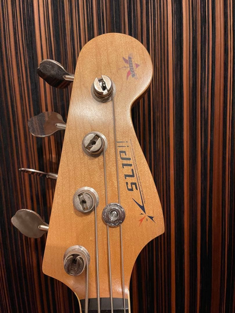 SLIP Jazz Bass ジャズベース　マダガスカルローズ 指板　ベース